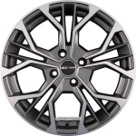 GMP - MATISSE ANTHR. MATT DIAMOND 7,5X18 LK:4/100 ET:45 ML:73,1